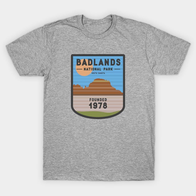 Badlands National Park T-Shirt by deadright